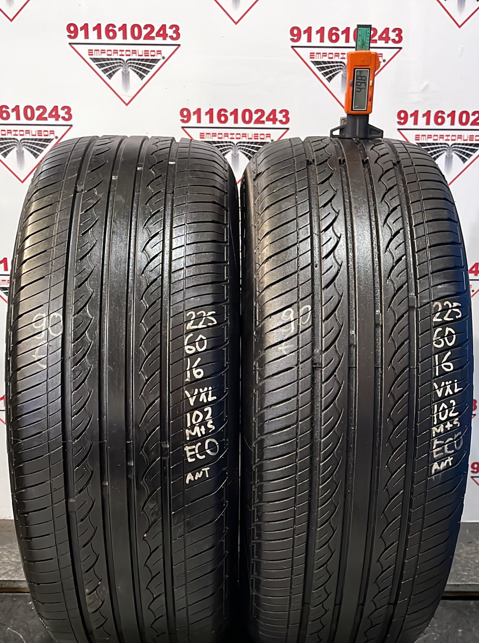 HIFLY  USADO ECONOMICO M+S 225/60 R16 102 V